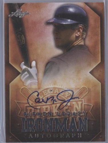 2014 Leaf Cal Ripken Jr. Ironman Legacy Signature Collection - Cal Ripken #IM-16