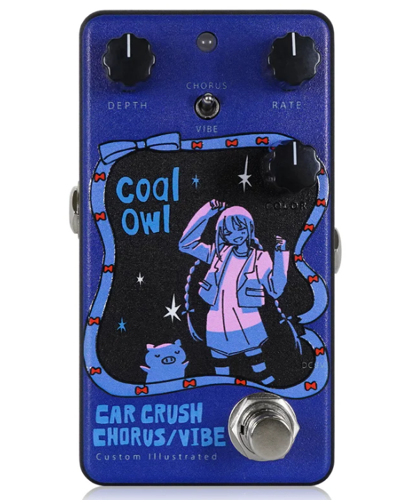 ギター Animals Pedal coalowl Car Crush Chorus Animals Pedal Custom Illustrated CCV coalowl #01 CAR CRUSH