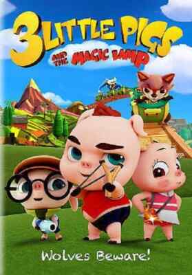 DVD - Animation - 3 Little Pigs and the Magic Lamp - Nicole Tompkins - Wei Liu