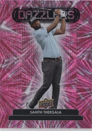 2024 Upper Deck - Sahith Theegala #DZ-4