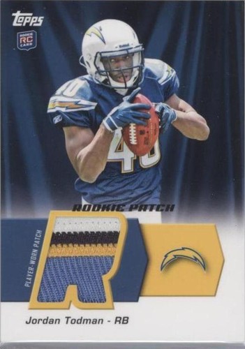 2011 Topps Jordan Todman #HRP-JT