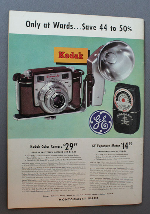 Montgomery Ward 1957 Photographic Catalog