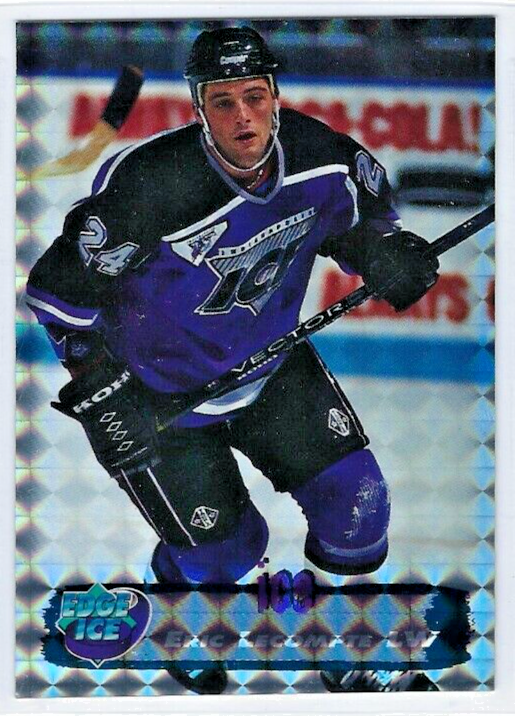 1995-96 Edge Ice #136 Eric Lecompte PRISM | eBay