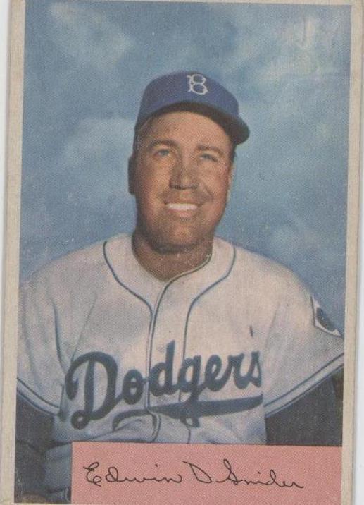 Bowman 1954 - Duke Snider #170