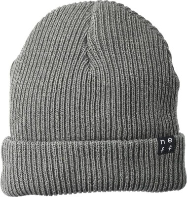 Neff Mens Serge Beanie Hat for Winter Charcoal Heather New With Tags