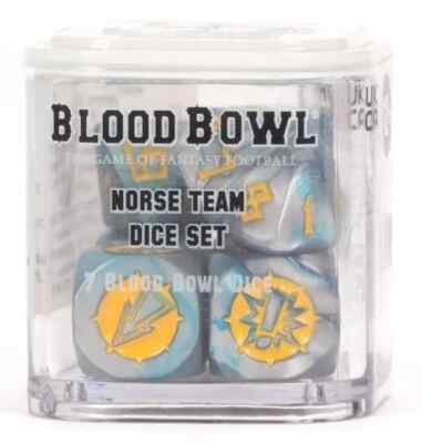 NORSE TEAM BLOOD BOWL DICE 2022 WARHAMMER 40K AGE OF SIGMAR NEW