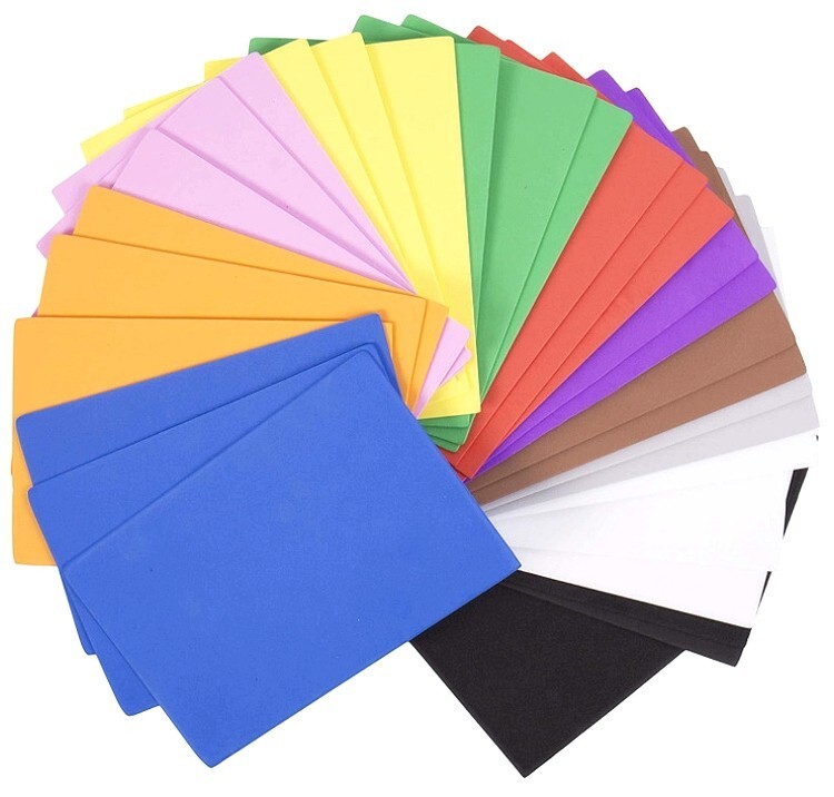Foam Sheets craft Foam Sheets packing Foam Sheets 1mm Thick Thin 40Pcs 4x4 inch
