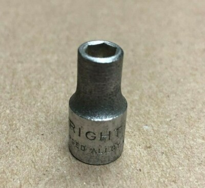 WRIGHT 2007  7/32'' 6PT 1/4'' DR STANDARD SOCKET