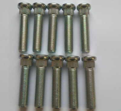 10x Ford Wheel Stud 55mm, M12x1.5 13mm Spline Fiesta ST RS Focus Mondeo