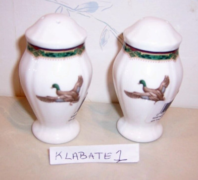 Noritake MARSHLAND / MARSHLANDS * Geese * SALT & PEPPER SHAKERS - NWOT - NO BOX