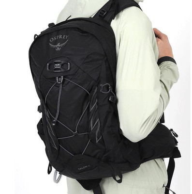 Osprey Talon 11  Stealth Black Backpack  S/M   L/XL
