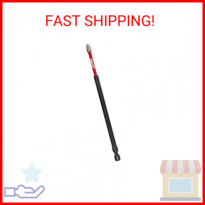 MILWAUKEE ELECTRIC TOOL 48-32-4802 Shockwave 6'' Power Bit Phillips #2