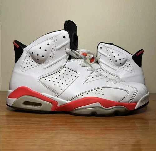 Nike Air Jordan 6 VI Retro White Infrared 2014 Size 10.5