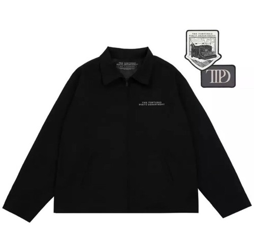 Pre-owned Taylor Swift Tortured Poets Department Jacket Small (in Hand‼️) In Black