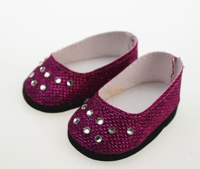 Hot sell fashion gift shoes for 18inch American girl doll party 