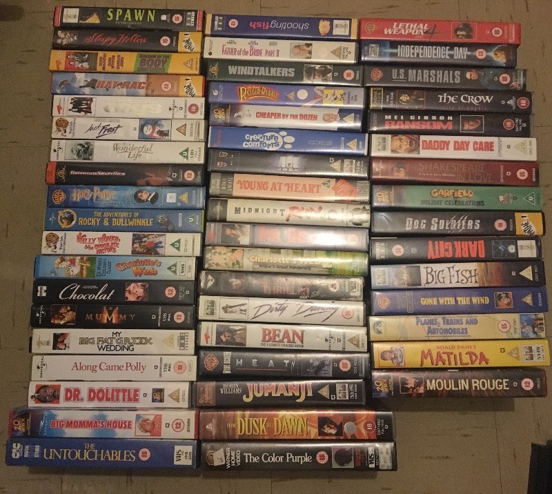 FREE 60+ VHS TAPES W10 LONDON in Ladbroke Grove, London Gumtree