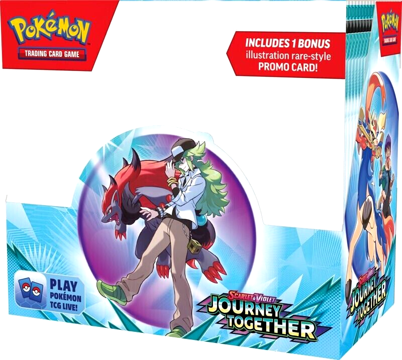 ポケモンカード　未開封BOX journey together Pokemon TCG SV09 Journey Together Enhanced Booster Box