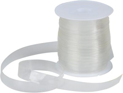 TIMESETL Clear Elastic Strap 3/8''(11yards) for Sewing... 