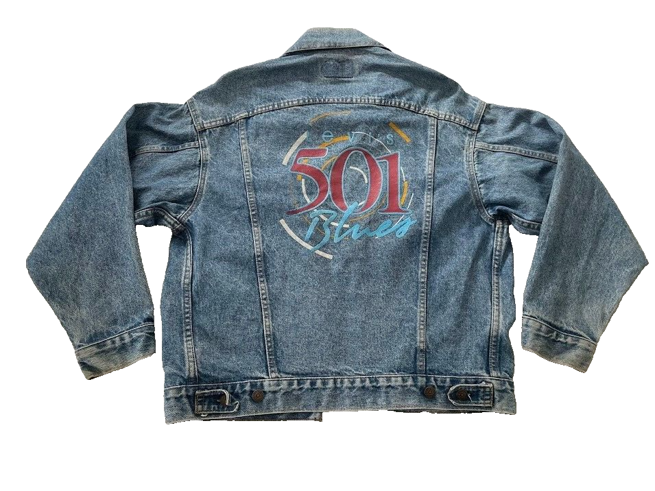 VTG 1980's Levi Strauss 501 Blues Denim Trucker Jacket 70507 VTG 1980's Levi Strauss 501 Blues Denim Trucker Jacket 70507
