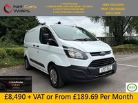 2017 Ford Transit Custom 2.0 TDCi 105ps Low Roof Van PANEL VAN Diesel Manual