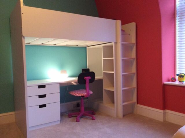 Ikea Stuva Loft Bed With Desk And Open Shelving In Aberdeen