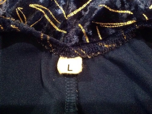 Girl Bear Affair Activewear Red White Blue w/ Gold Size L Dance Gymnastics Suit