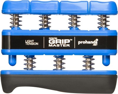 Prohands Grip Master Hand & Finger Exerciser Develops Strength Spring Loaded