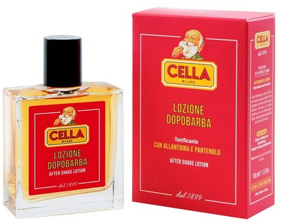 CELLA AFTER SHAVE Lotion mit Mit Allantoin und Panthenol 100ml made in Italy