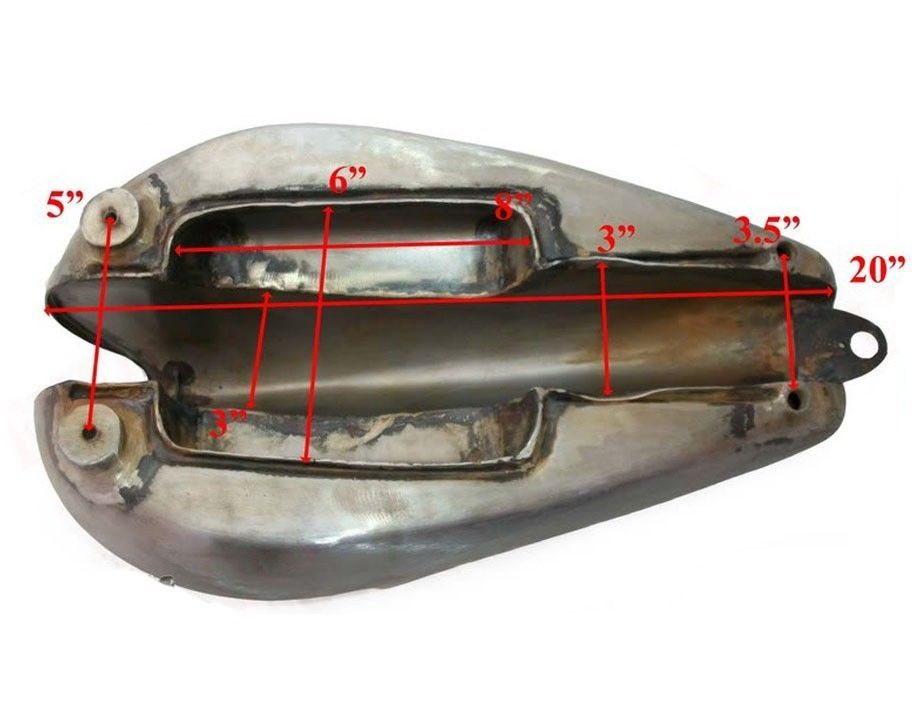 Fits Triumph T120R TR6 650CC Fuel Tank Yellow White Painted 