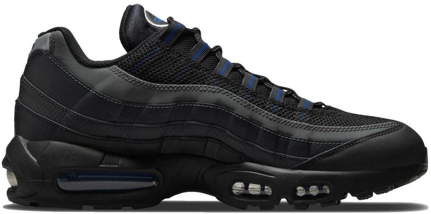 Nike Air Max 95 Essential Black Game Royal for Sale Nike Air Max 95 Essential Black Game Royal for Sale