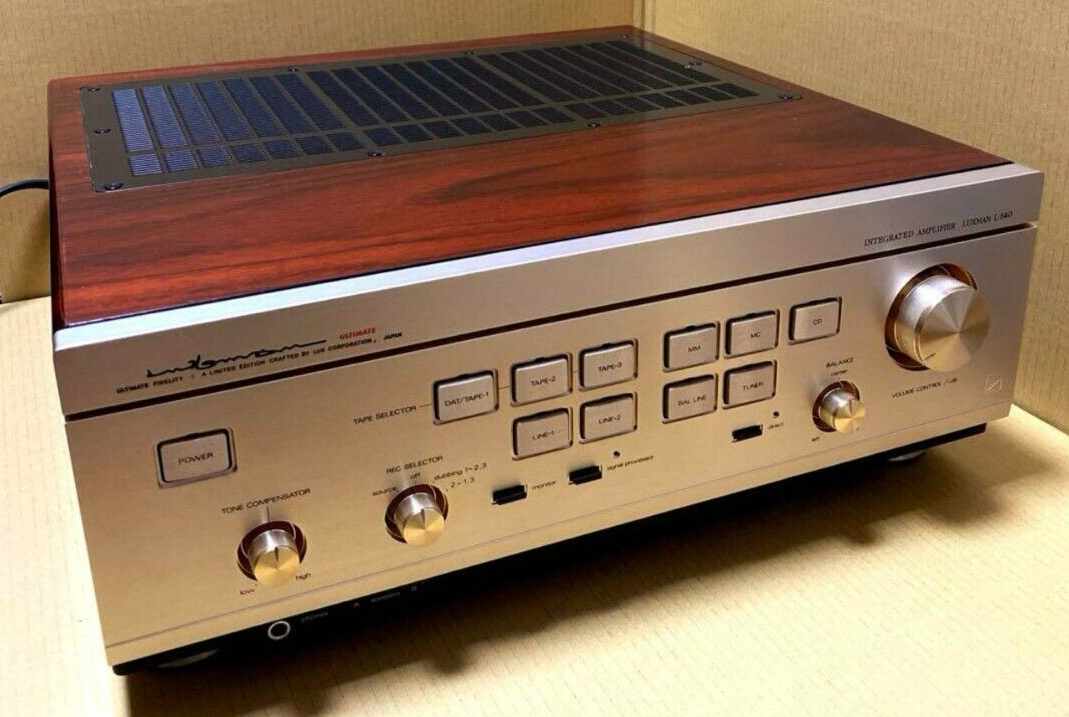 M【定価264,000円・完動・美品】LUXMAN L-540 Yahoo!オークション -「luxman l 540」の落札相場・落札価格
