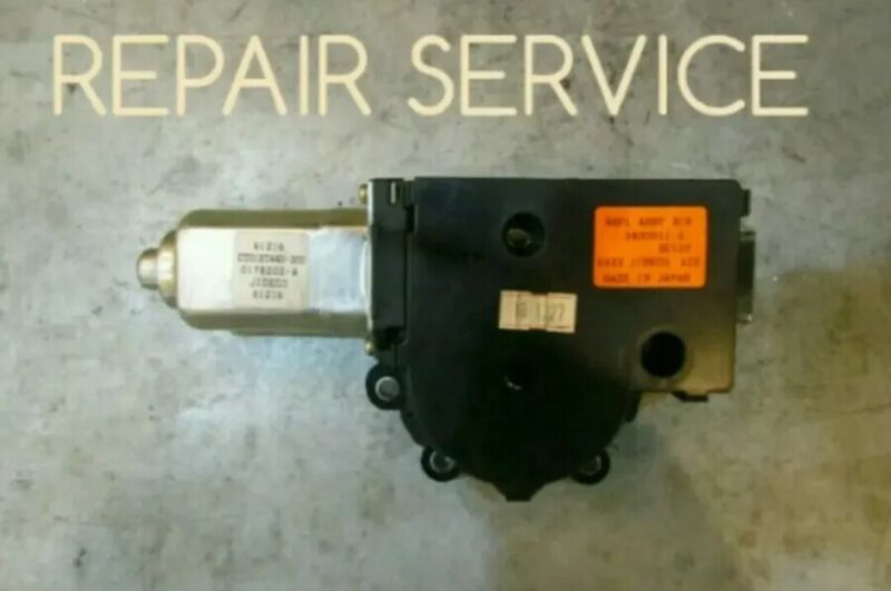 REPAIR SERVICE FOR NISSAN 350Z CONVERTIBLE TOP 5TH BOW MOTOR 2005 