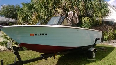 1973 mfg Jet Boat 350 chevy