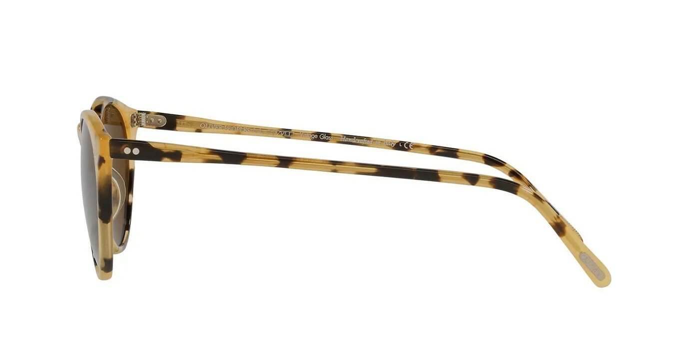 Pre-owned Oliver Peoples O'malley Sun Ov 5183s Buff/green C (1094/52) Sunglasses