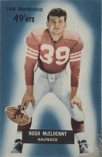 1955 Bowman Hugh McElhenny #75