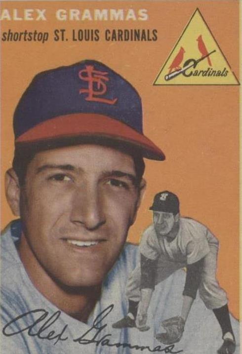 1954 Topps - Alex Grammas #151