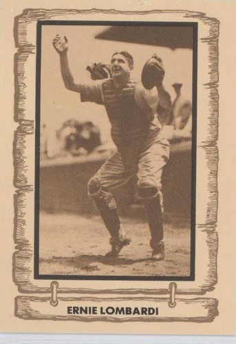 1980 Cramer Baseball Legends Series 1 - Ernie Lombardi #11