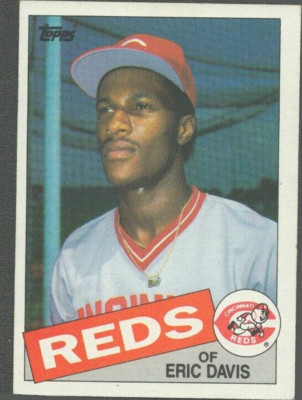 1985 Topps Eric Davis Rookie Card (RC) #627