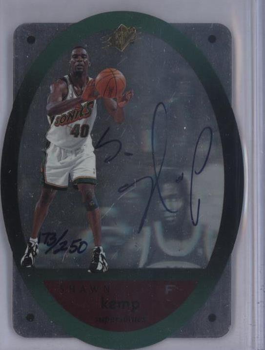 Shawn Kemp Basketball 1996-97 Season Sports Trading Cards 