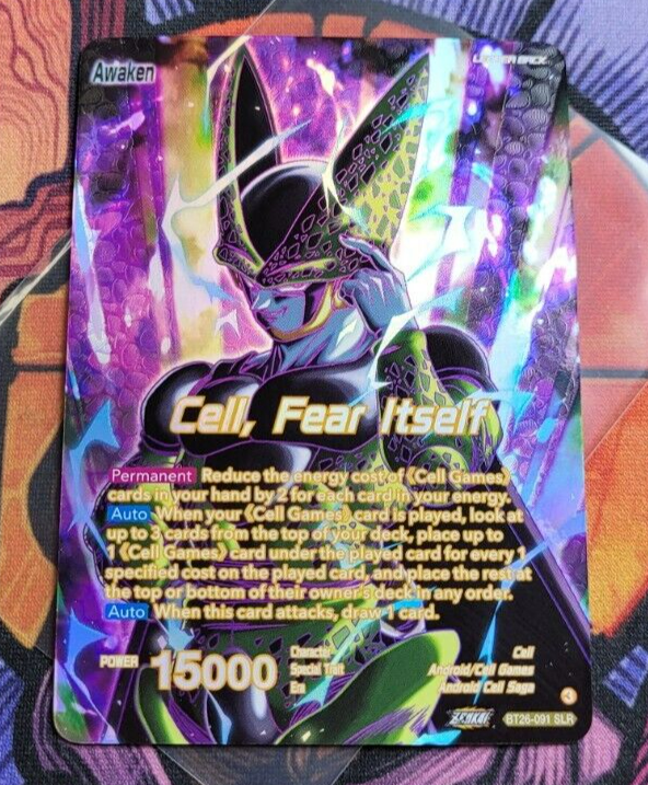 ドラゴンボール超カードゲーム　セル　PSA10 SLR 英語　BT26-091 $_57.PNG?set_id=880000500F