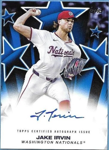 2025 Topps Series 1 - Jake Irvin #BSA-JI