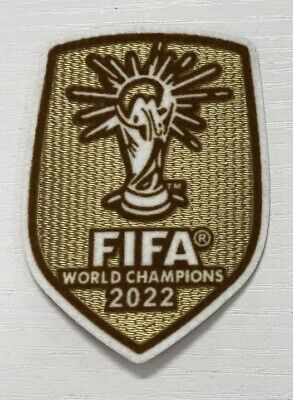 FIFA QATAR 2022 GOLD WINNER+FINAL MATCH DETAIL+FULL PATCH SET PATCHES