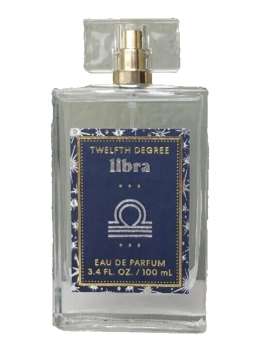 TWELFTH DEGREE LIBRA ZODIAC SIGN 3.4oz PERFUME SPRAY FRAGRANCE  NEW