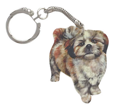 Shih Tzu Keyring Shih Tzus Shih Tzu Keyrings P37 K