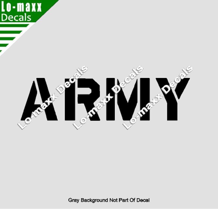 Army  Aircraft Markings Military Aviation Insignia Fighter Die Cut