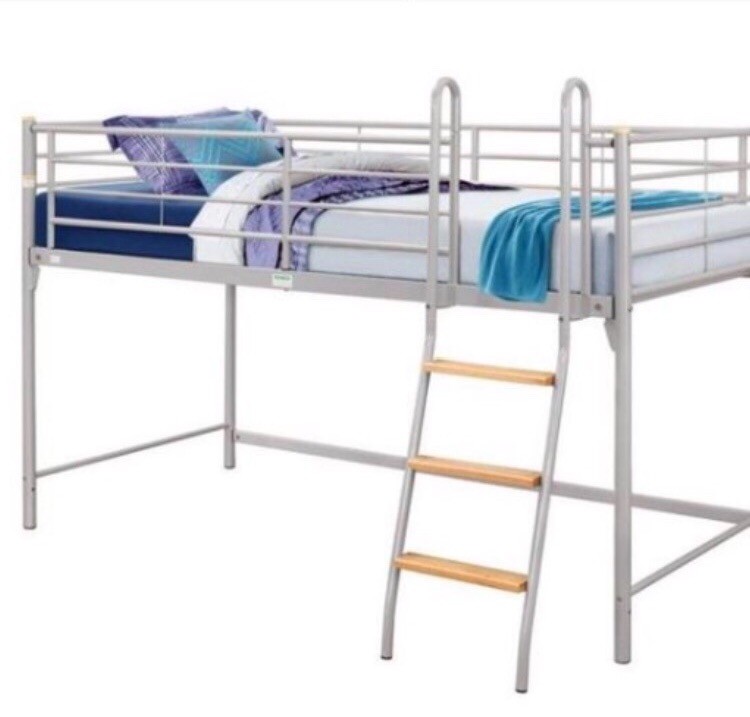 Metal mid sleeper bed frame in Gorleston, Norfolk Gumtree