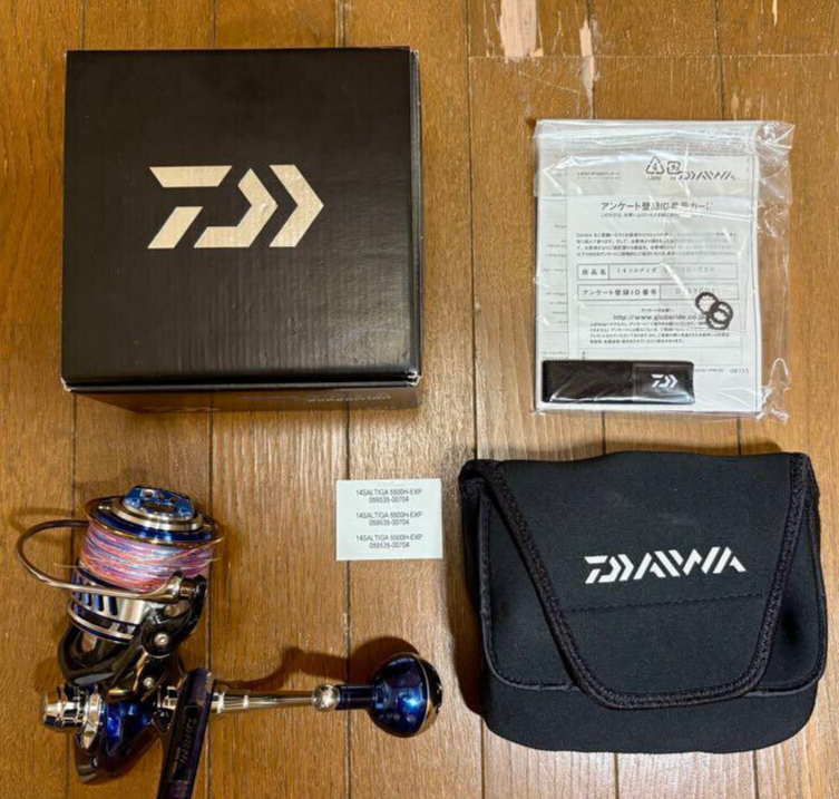 Saltiga 5500H Expedition Daiwa 14 Spinning Fishing Reel