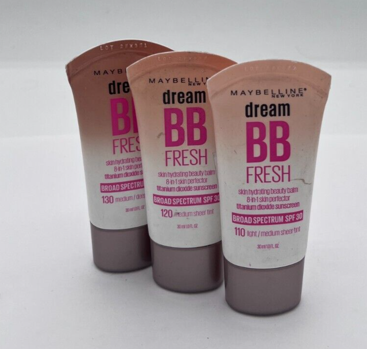 Maybelline NEW YORK Dream Fresh BB Cream-BROAD SPECTRUM SPF30. CHOOSE YOUR COLOR