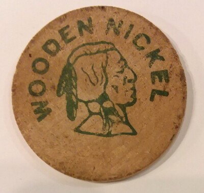 MS Agriculture & Forestry Museum National Agricultural Aviation Wooden Nickel 