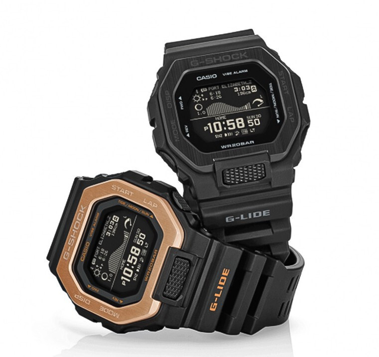 Pre-owned Casio G-shock Gbx-100ns-4dr 200m Wr Wrist Digital Unisex Watch Bluetooth G-lide